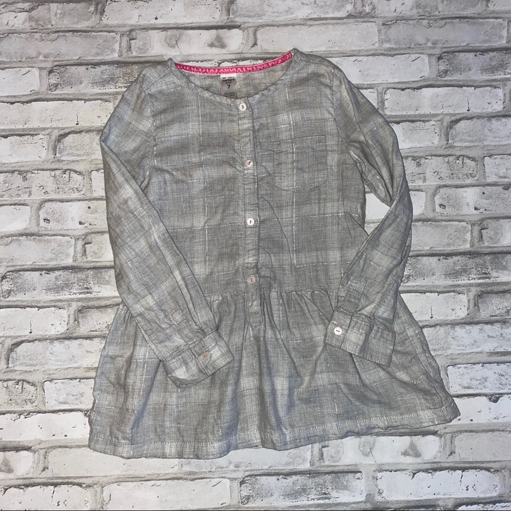 Carters girls tunic top size 7